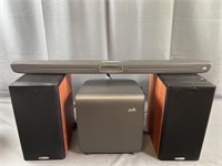 Polk Audio Soundbar, Speakers & Sub Woofer