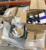 Pallet of assorted hand sanitizers