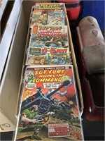 Box of Comic Books, Many 1960’s.