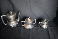 Meriden Silver Plate Co. Tea Set #1441