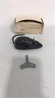 Vintage German (Maus) Mouse tin wind up toy still