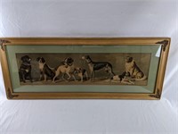 Yard Long Print of Dogs by Jos. Hoover & Sons