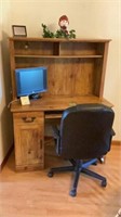 Desk w/chair & all contents