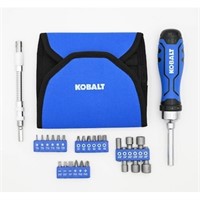 Kobalt 27-piece Plastic Handle Magnetic Ratcheting