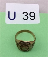 1934 - 10 Karat Gold High School Ring