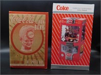 COCA-COLA IRON BANK AND ACTION MUSICAL