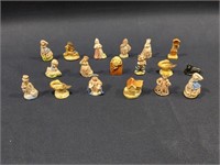 18 Red Rose Tea Figurines