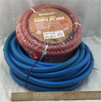 Two Rubber Air Hoses