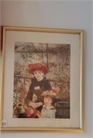 Framed Print Mother & Child  Pierre Aguste Reoir