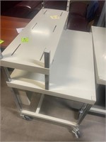 Metal office desk