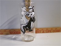 1973 Pepe Le Pew Character Glass