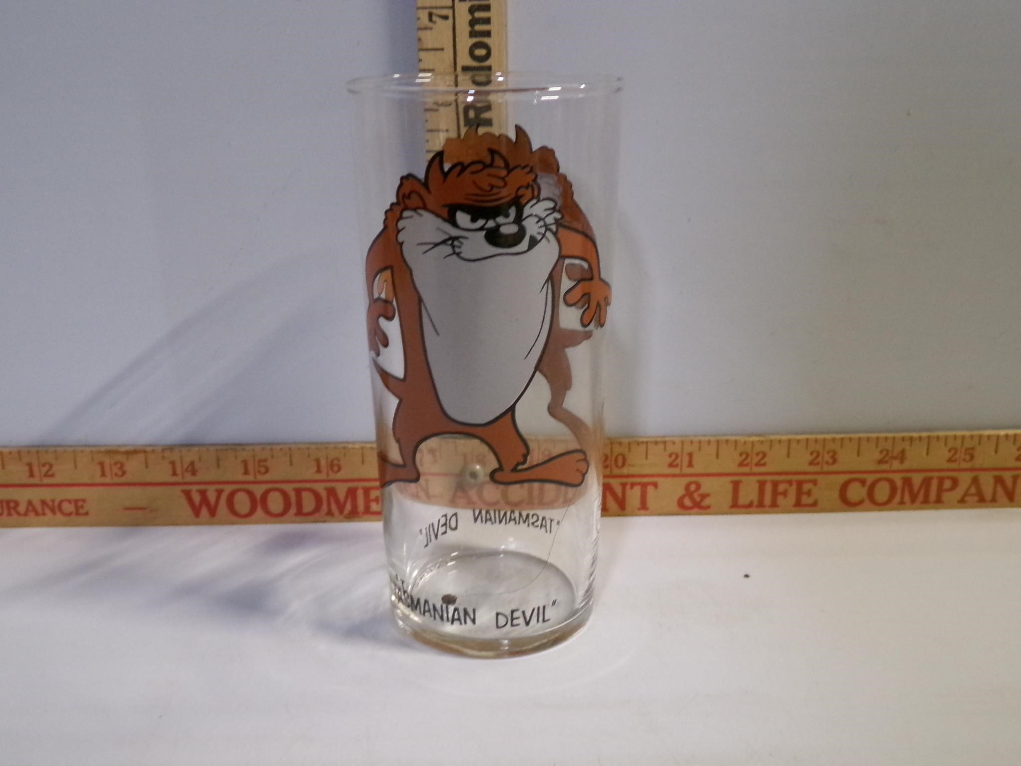 1973 Tasmanian Devil Character Glass