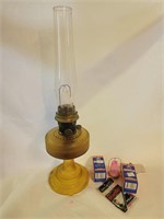 Vintage Oil Lamp and Mantles