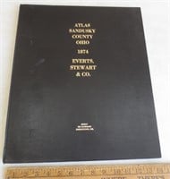 1974 Reprint Historical Atlas Sandusky County