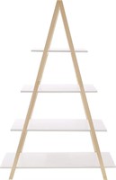 4-Tier Ladder Shelf, Free Standing