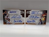 Marino Mattingly Tyson History Book 6x Auto /12