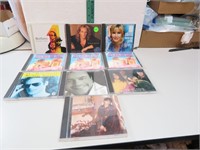 10 CDs Olivia Newton John, BeeGees, Michael Bolton