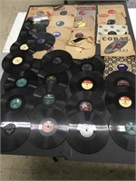 Large lot of 78 RPM Records Sinatra Como