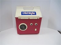 Old Style Beer Radio Cooler