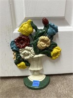 Vintage Floral Doorstop