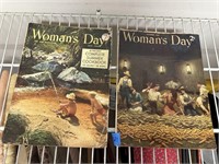 2 Vintage Woman's Day Magazines