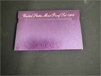 1992 United States Mint  Proof Set