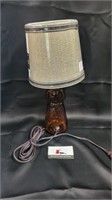Brown Glass table lamp