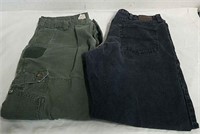 Size 40 Lee and Carhartt Jeans
