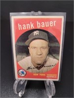 1959 Topps , Hank Bauer baseball card