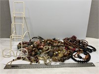 Lot Of Beaded Necklaces etc