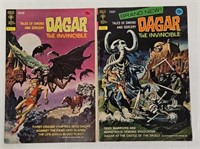Dagar the Invincible Comic Books #1 & 3