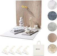 5 PCS Boards Photo Backdrop for Flat Lay, Food