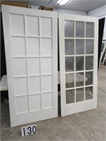 2-36"x80" French Door Slabs