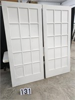 2-36"x80" French Door Slabs