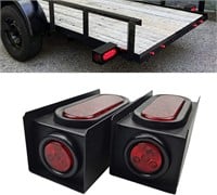 NEW $129 2pk Trailer LED Oval Tail/Signal Lights