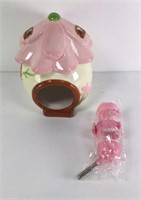 New Porcelain Candle Holder & Hamster Water