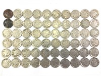 60 Buffalo Nickels, US Coins