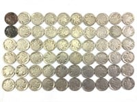 60 Buffalo Nickels, US Coins