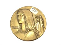 Medallic Art Co Bronze Wise Virgins Medallion
