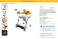E2826  Artudatech Lift Chair Transfer Wheelchair S