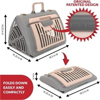 Sportpet Designs Foldable Travel Cat Carrier -