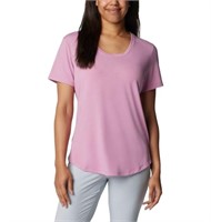 Size X-Large Columbia Womens Slack Water Knit Tee