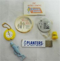 7 items Planters assorted lot
