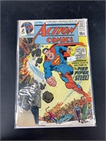 DC Action comics featuring Superman #398 15cent is