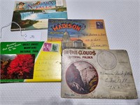 Early postcard books, Niagara Falls, Madison, WI +