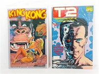 2 - TERMINATOR + KING KONG COMICS