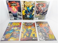 6 - MARVEL GHOSTRIDER COMICS