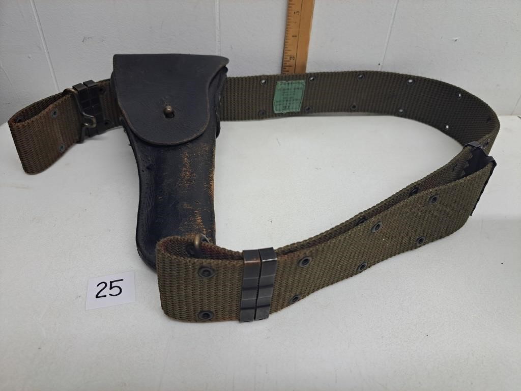 Govt. Issue Belt with Holster