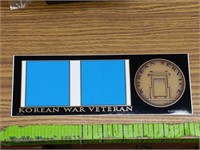 Korean war veteran bumper sticker