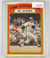 1972 Carl Yazstremski In Action # 38 Card